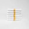Gold Center Stripe Gym Towels from Texon