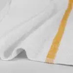 Gold Center Stripe Gym Towels from Texon