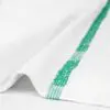 Green Center Stripe Gym Towels from Texon