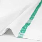 Green Center Stripe Gym Towels from Texon