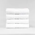 Stack of 16x27 Premium White Hand Towels