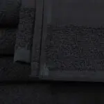 Black Bleach Proof Salon Towel, 16x28 size