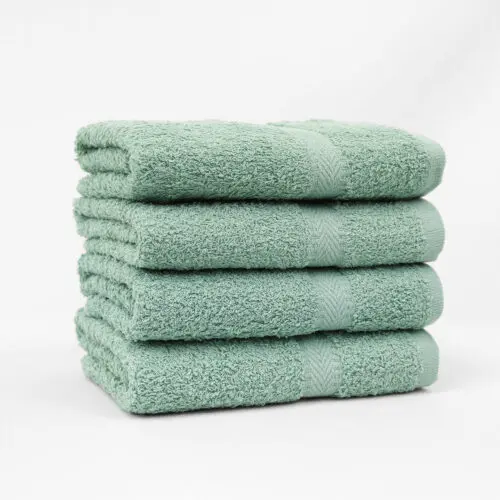 16x30 Kashmir Green Hand Towel; Mint Green Hand Towel; Spa Towel