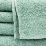 16x30 Kashmir Green Hand Towel; Mint Green Hand Towel; Spa Towel
