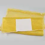 20x30 Mesh Bags Drawcord Yellow