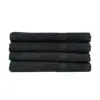 22x44 Black Bench Towels Black