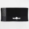 22x44 Black Super Gym Towels Custom Printed