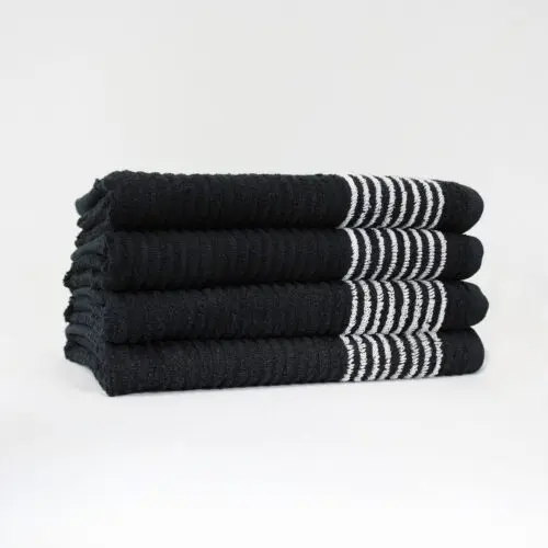 Black Caddie Towel