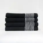 Black Caddie Towel