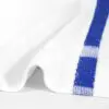 22x44 Blue Center Stripe Workout Towel