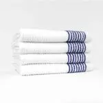 22x44 Super Gym Towels Blue Stripe