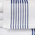 22x44 Super Gym Towels Blue Stripe