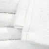 Closeup of 22x44 Economy White Gym Towels