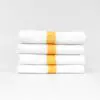 22x44 Gold Center Stripe Workout Towel