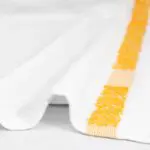 22x44 Gold Center Stripe Workout Towel