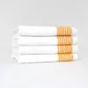 22x44 Super Gym Towels Gold Stripes
