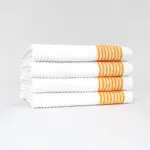 22x44 Super Gym Towels Gold Stripes