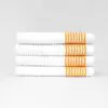 22x44 Super Gym Towels Gold Stripes