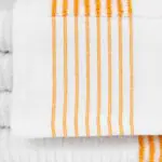 22x44 Super Gym Towels Gold Stripes