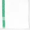 22x44 Green Center Stripe Workout Towel