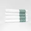 22x44 Super Gym Towels Green Stripe