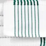 22x44 Super Gym Towels Green Stripe