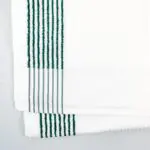 22x44 Super Gym Towels Green Stripe