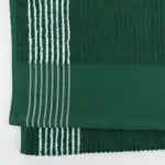 22x44 Green w/ White Stripes Super Gym Towel