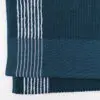 22x44 Navy with White Stripes Golf Towel