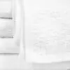 Closeup of 22x44 Premium White Gym Towels