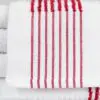 22x44 Super Gym Towels Red Stripe