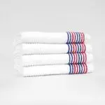 22x44 Super Gym Towels Red White & Blue Stripes