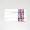 22x44 Super Gym Towels Red White & Blue Stripes
