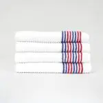 22x44 Super Gym Towels Red White & Blue Stripes
