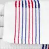 22x44 Super Gym Towels Red White & Blue Stripes