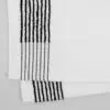 White with Black Stripes Golf Caddie Towels