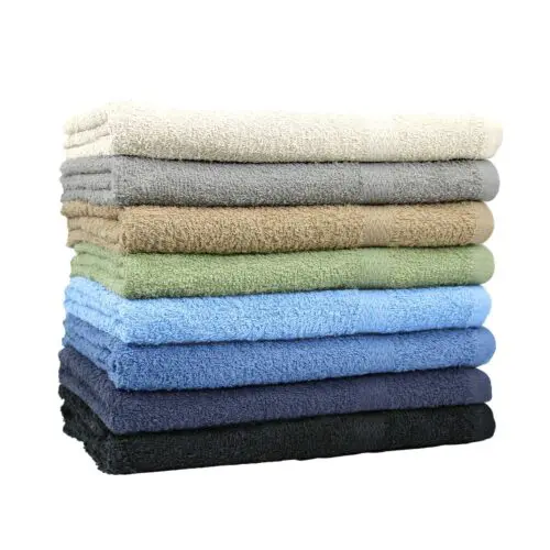Stack of 22x44 Color Bench Towels