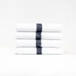 Black Center Stripe Workout Towels