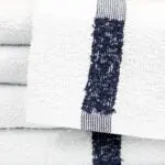 Black Center Stripe Workout Towels