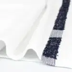 Black Center Stripe Workout Towels