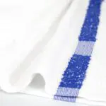 Blue Center Stripe Workout Towels
