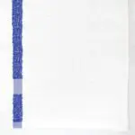 Blue Center Stripe Workout Towels