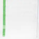 Green Center Stripe Workout Towels