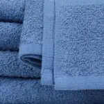 24x48 Porcelain Blue Bath Towels
