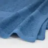 Closeup of 24x50 Porcelain Blue Locker Room Towels