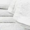 Closeup of 24×48 Premium White Gym Towels