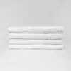 Stack of 27x52 White Bath Towels