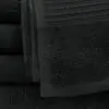 Closeup of 27x54 Black Towel