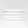 Stack of 27x54 Premium White Bath Towels