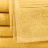 Closeup of 27x54 Yellow Towel